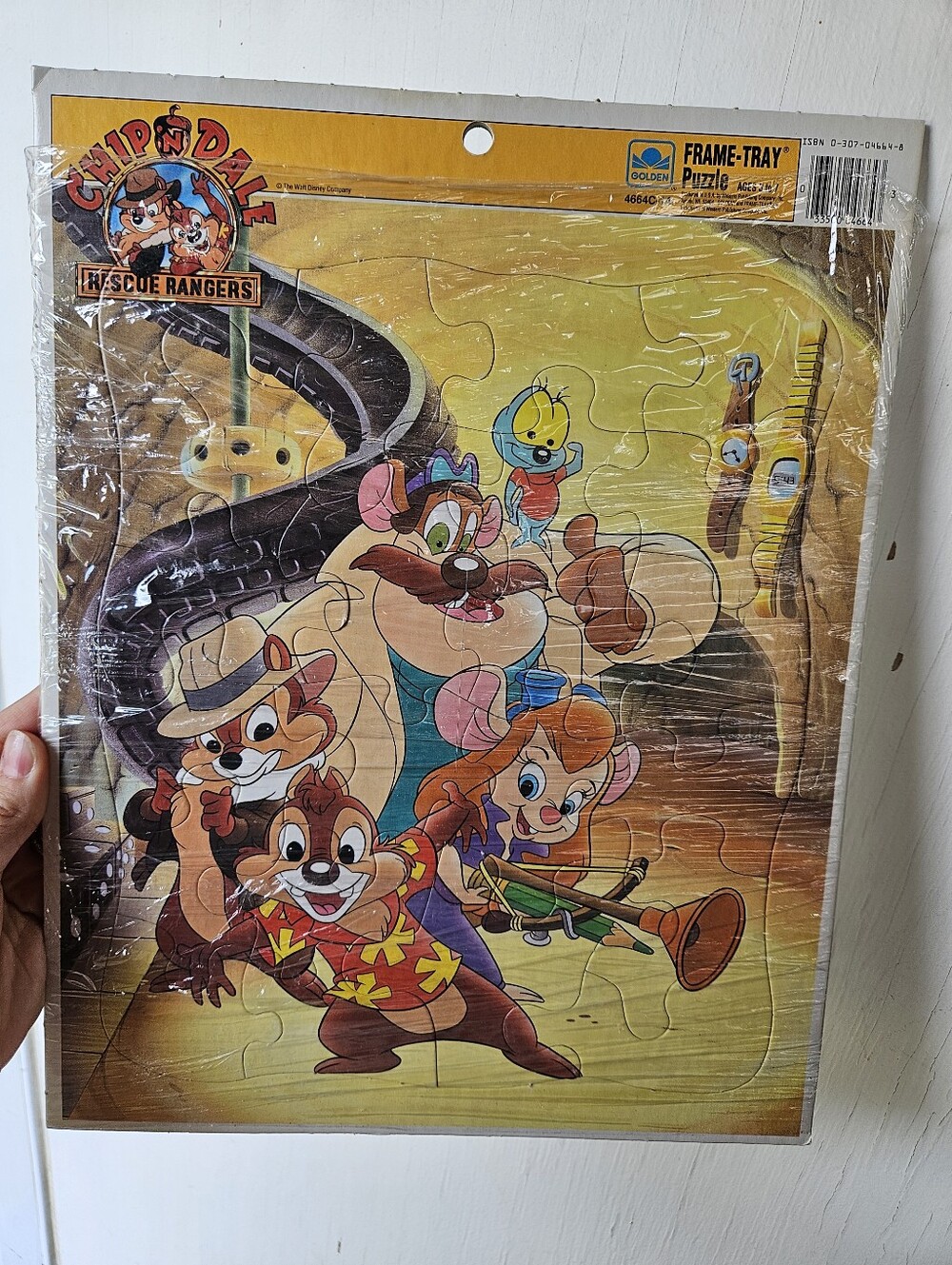 1990s Chip And Dale Rescue Rangers Tray Puzzle